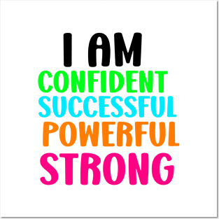 I am confident quote Posters and Art